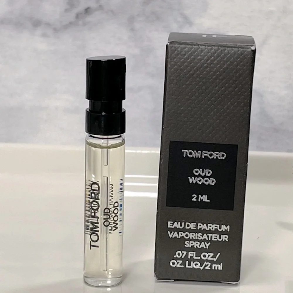 TOM FORD Oud Wood EDP,Earthy Woody Oud Pepper-Sample Spray 2ml,0.07oz-BOXED-NEW